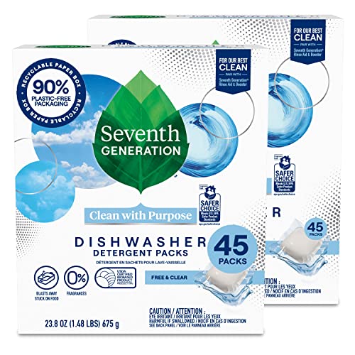 Seventh Dishwasher Detergent Packs