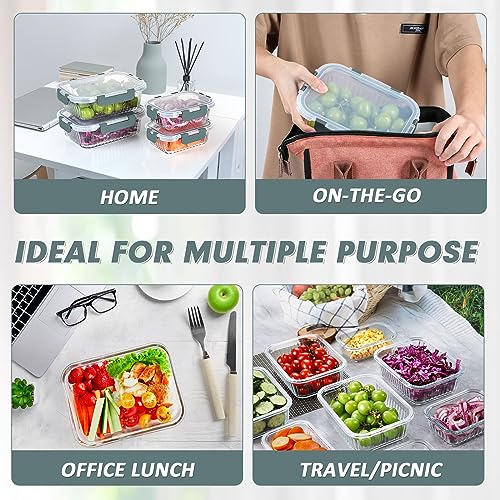 Glass Meal Prep Containers