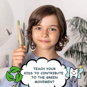 Kids Bamboo Toothbrushes