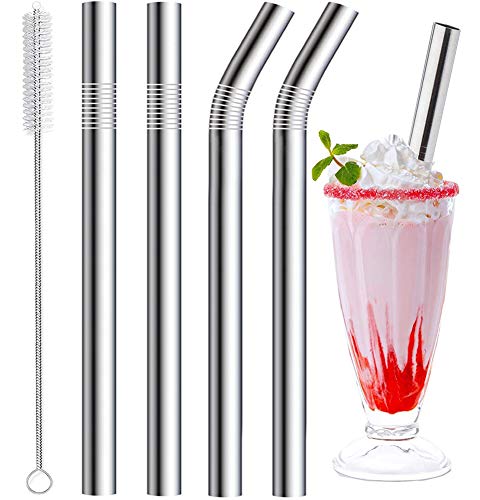 Stainless Steel Smoothie Straws