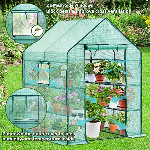plastic plant house Plant Greenhouses – Spoiled Earth